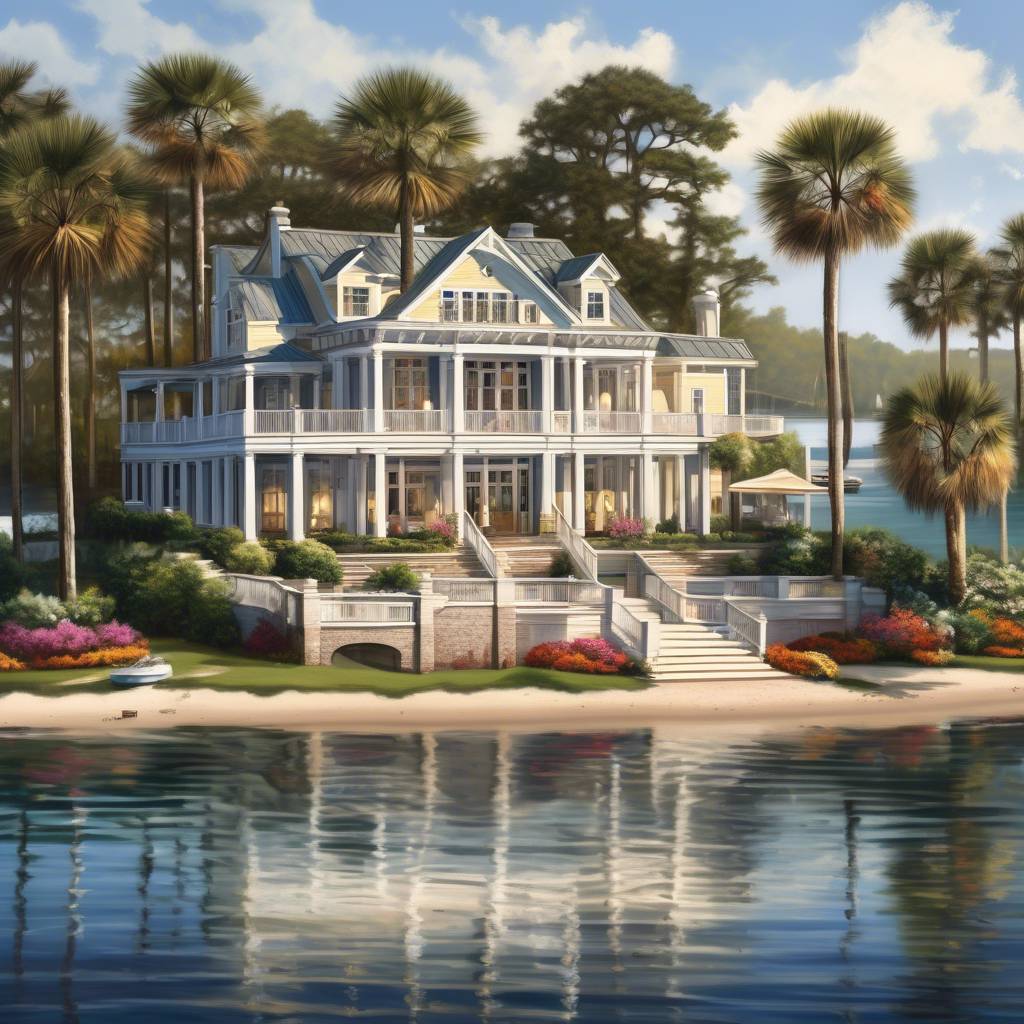 A Lavish Lakeside Lifestyle on South Carolina's Shoreline for $6 Million