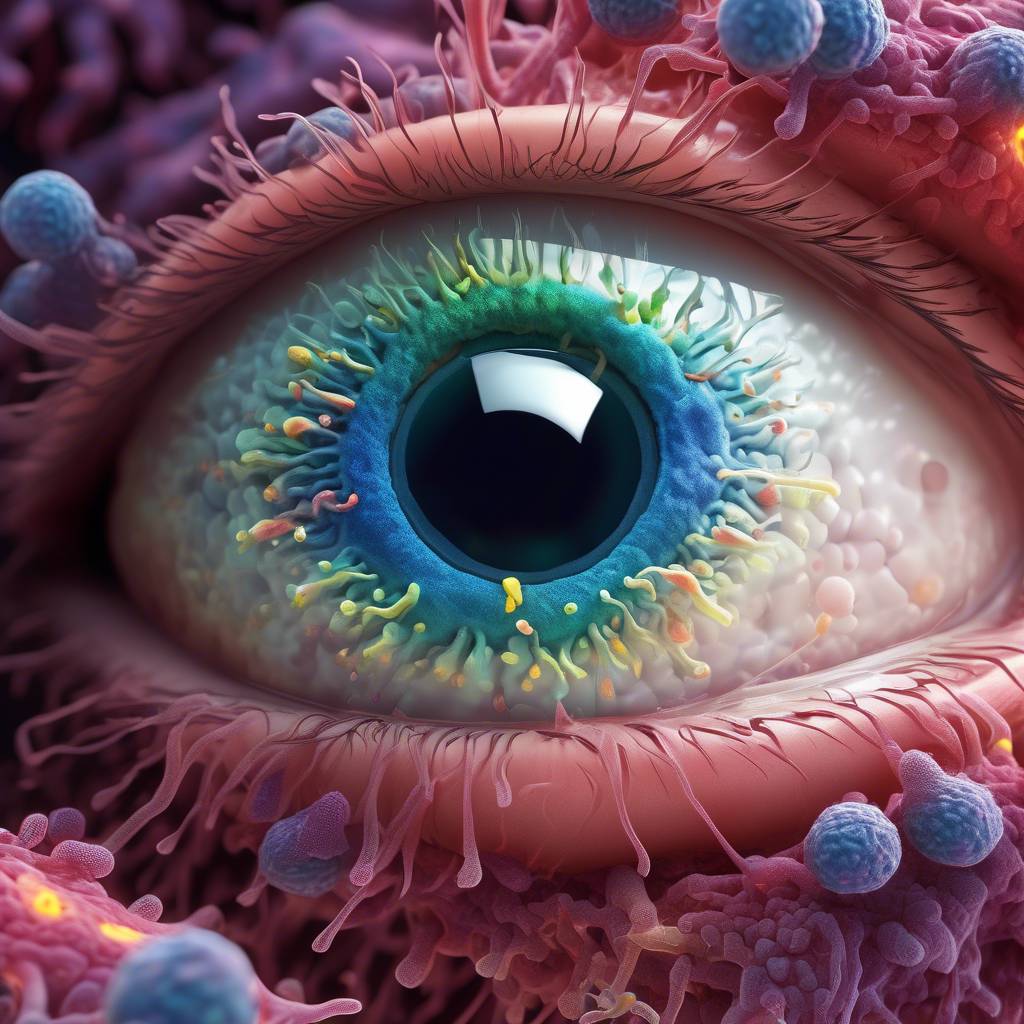 A specific bacteria found in the eye microbiome could indicate the presence of disease
