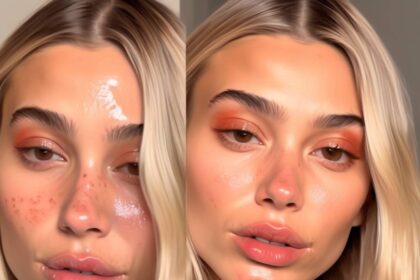 Hailey Bieber Shares Video of Perioral Dermatitis Flare-Up