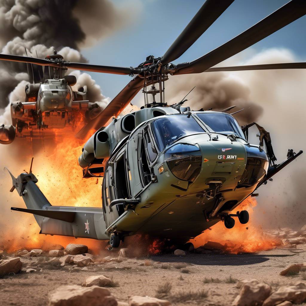 Helicopter crash at Fort Carson in Colorado results in two injuries following US Army exercises