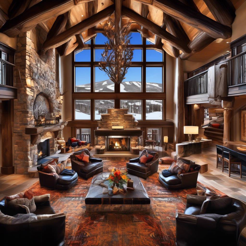 Limitless Luxury: A Magnificent $7.9 Million Retreat in Utah's Deer Valley Ski Resort