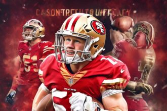 Christian McCaffrey of the 49ers expresses pride in his brother Luke for being drafted by Washington Commanders.