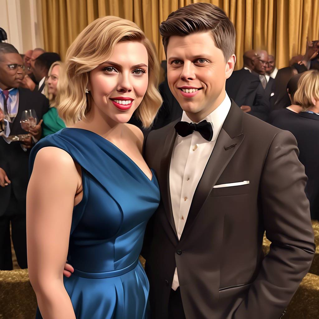 Colin Jost Acknowledges Role as 'Second Gentleman' to Scarlett Johansson, Commends Her Support at WHCD