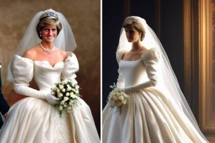 Creator of Princess Diana's Wedding Dress Reimagines Hidden 'Backup' Gown Over Four Decades Later