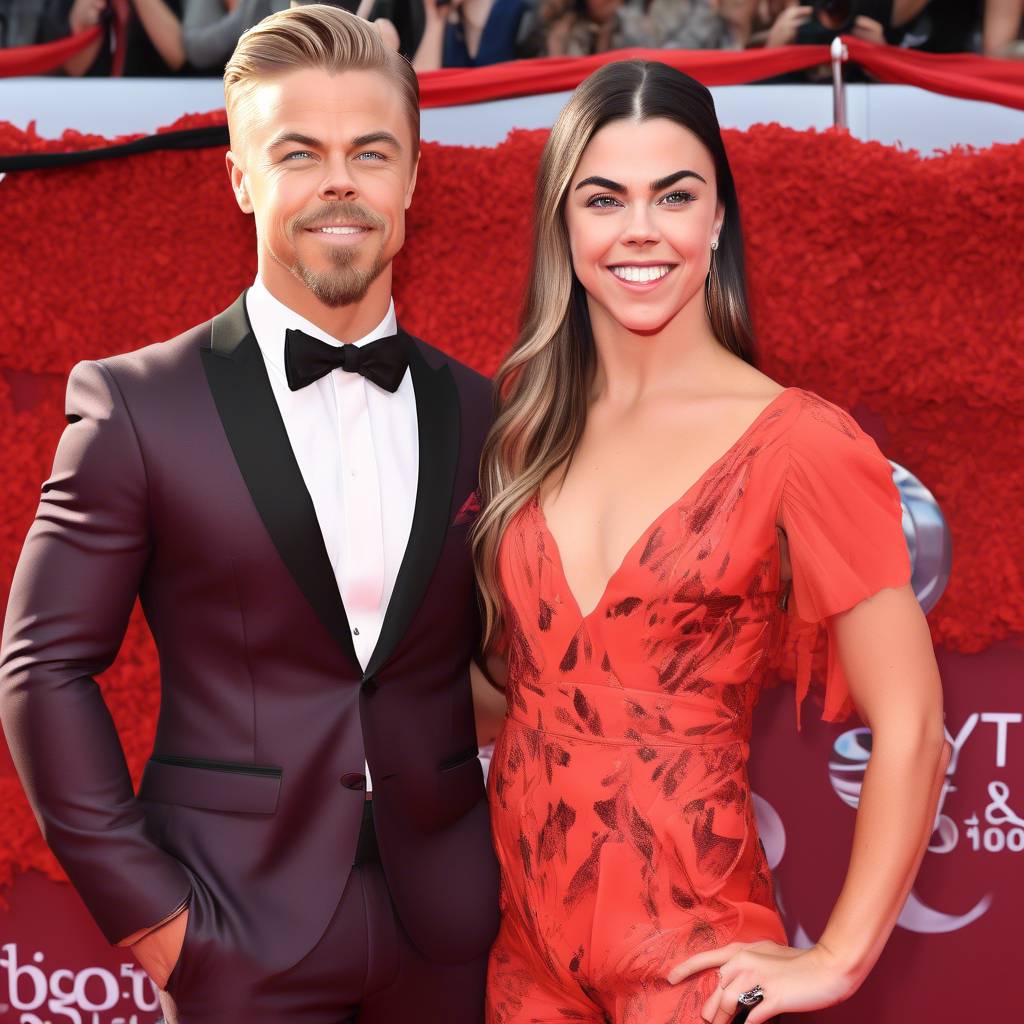 Derek Hough and Hayley Erbert step out on the red carpet together for the first time since her recovery from brain surgery