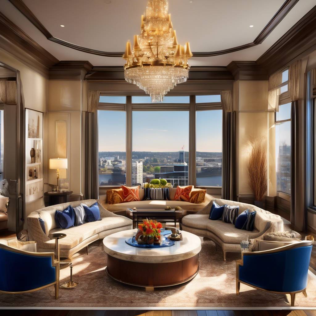 Exclusive Amenities in $9 Million Ritz-Carlton Portland Penthouse