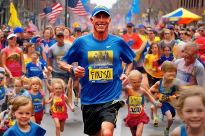Father of three slain children finishes Boston Marathon in their honor: 'They were loved by all'