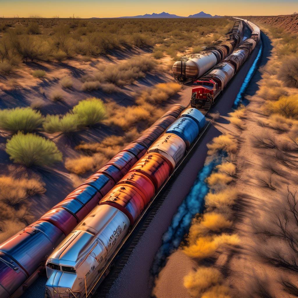 Freight Train Transporting Gasoline and Propane Derails near Arizona-New Mexico Border After Severe Weather Events