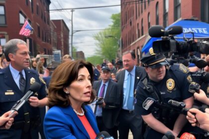 Hochul directs Upstate NY DA to investigative commission following outburst toward cop captured on camera