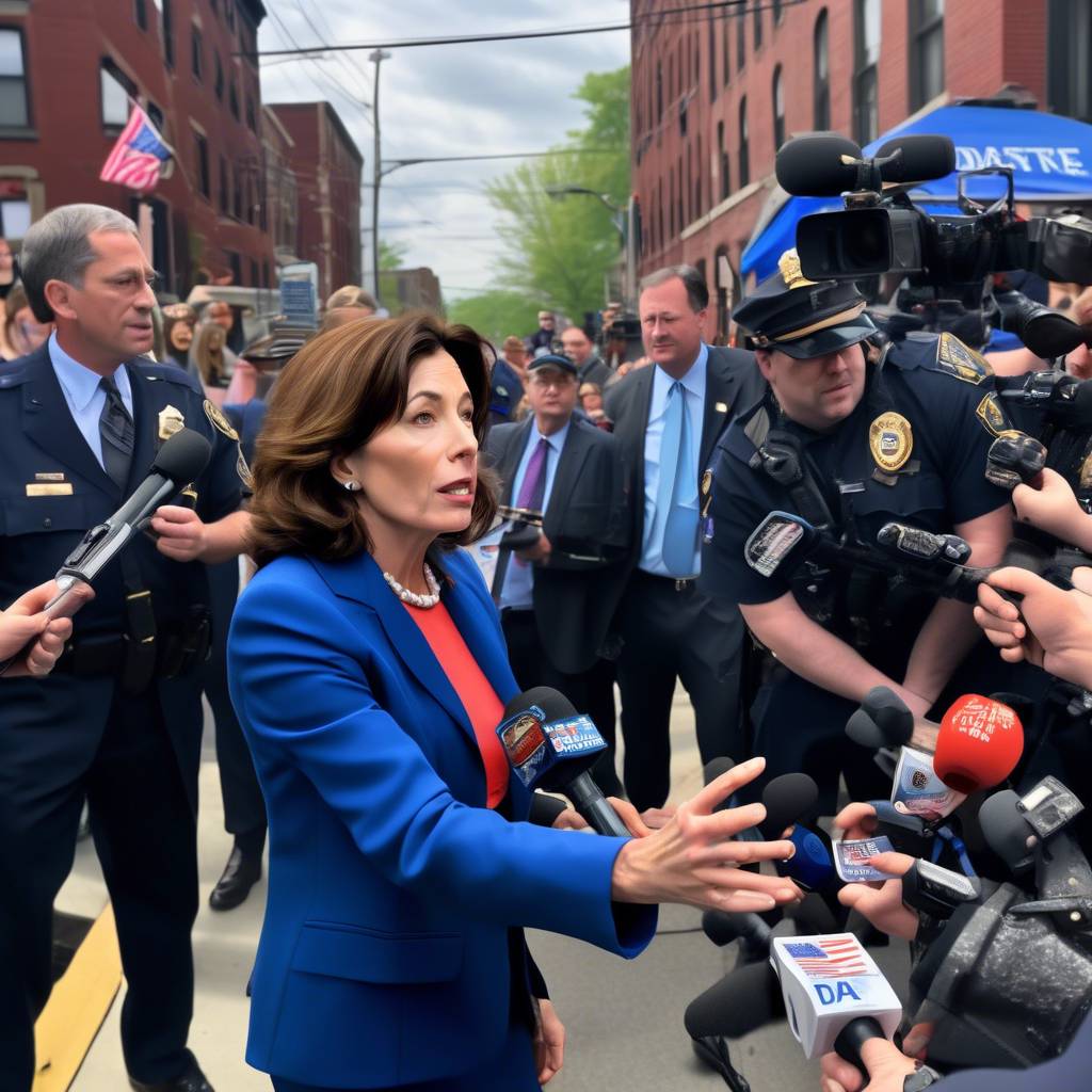 Hochul directs Upstate NY DA to investigative commission following outburst toward cop captured on camera
