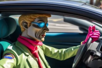 Impersonating Passenger in Carpool Lane: California Driver Caught Trying to Fool Authorities with Realistic Dummy
