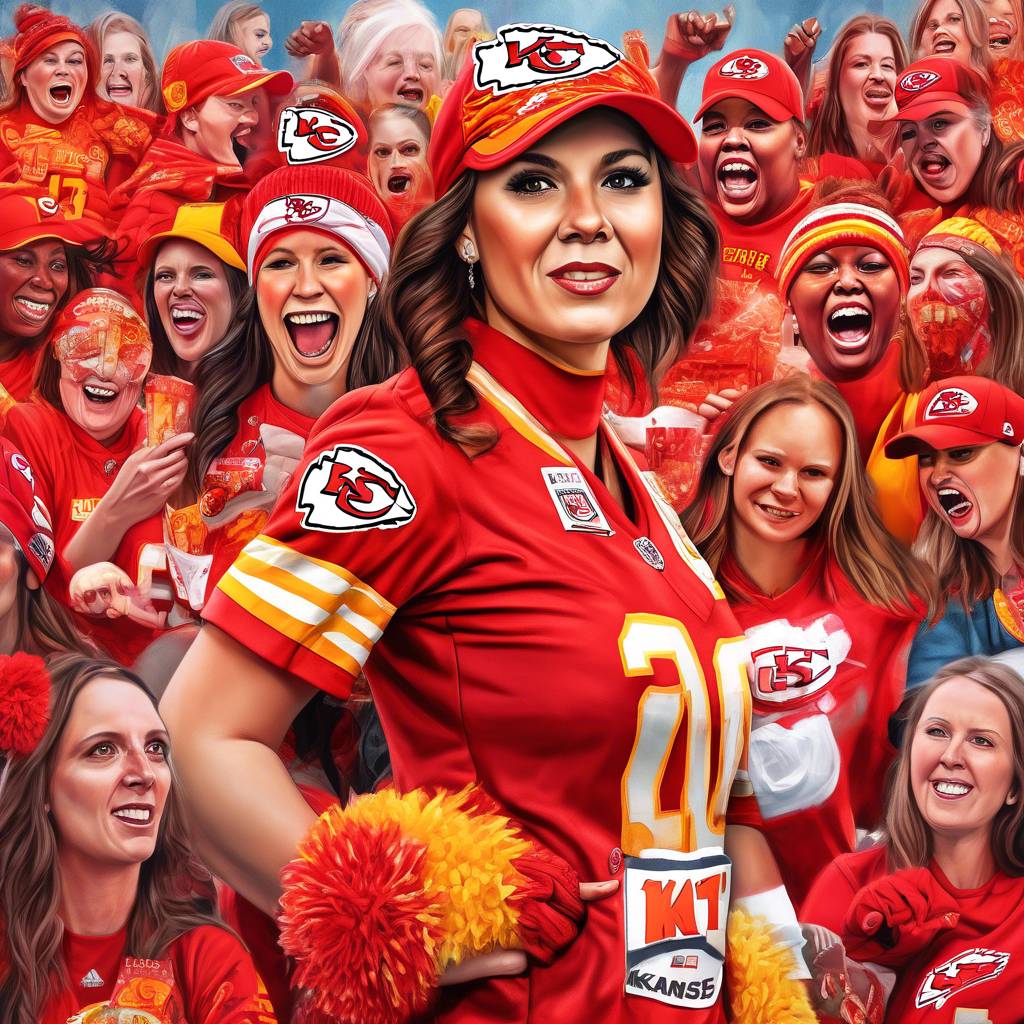 Kansas City Chiefs Show Support for Caitlin Clark in Women's March Madness Tournament.