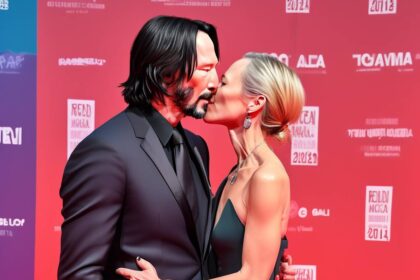 Keanu Reeves and Alexandra Grant Smooch on Red Carpet at 2024 MOCA Gala, Rare Public Appearance Together