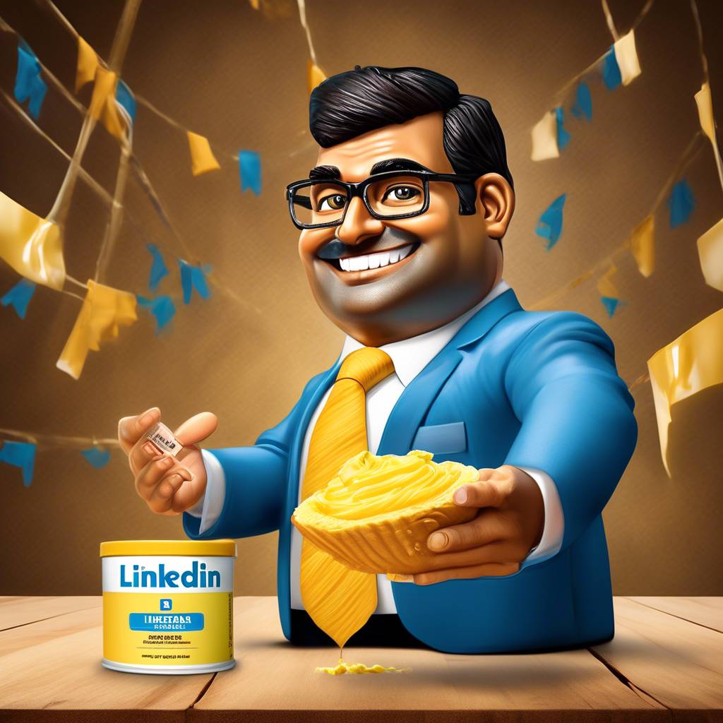 LinkedIn India literally butters up bosses for appraisal with 'L'Appraisal Butter'