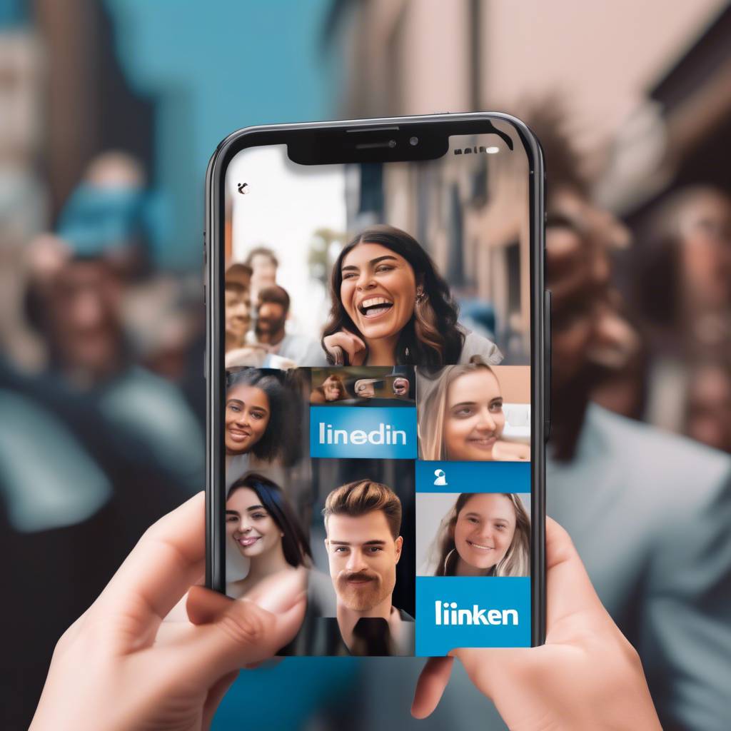 LinkedIn is experimenting with short-form vertical videos similar to TikTok in their feed.