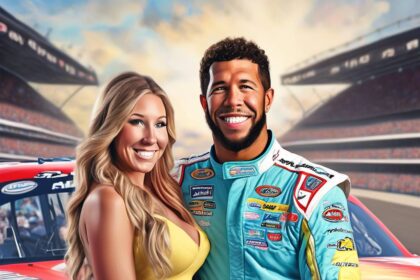 NASCAR Driver Bubba Wallace and His Wife Amanda Are Expecting Their First Child