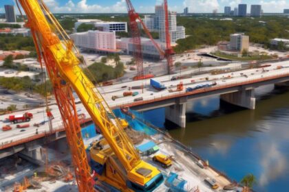 One worker killed and 2 others hospitalized after construction crane segment collapses onto downtown bridge in Florida