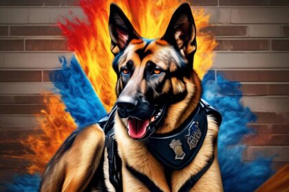 Police Dog Killed by MS-13 Gang Members While Defending Officer in Virginia Prison Attack