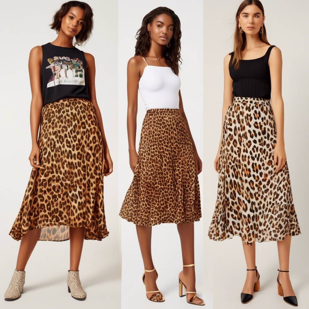 Shoppers are Dubbing This Flowy Leopard Print Midi Skirt as 'Versatile' and 'Pretty'