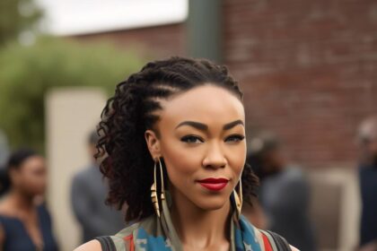 Sonequa Martin-Green reveals that Travis Kelce has invested in a new indie film to show support for veterans