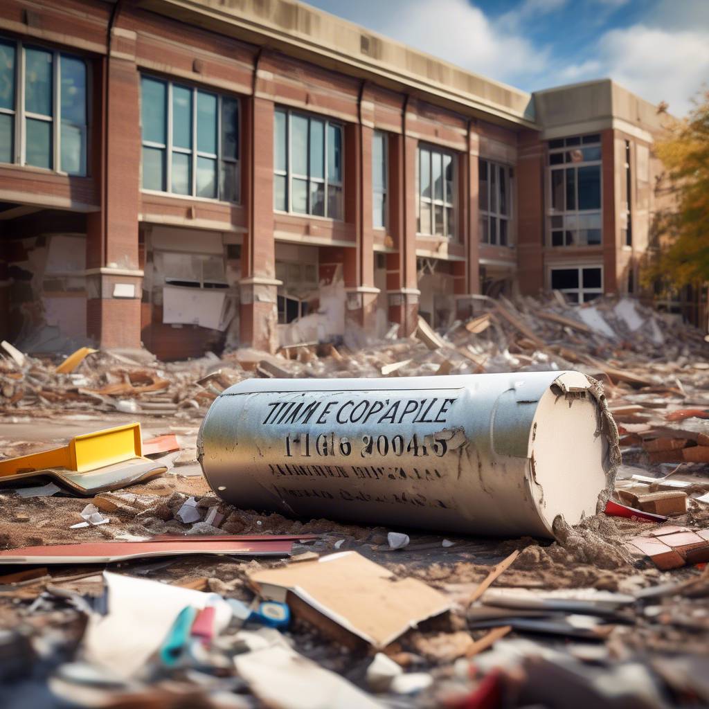 Time capsule found during demolition of Minnesota high school dates back 104 years