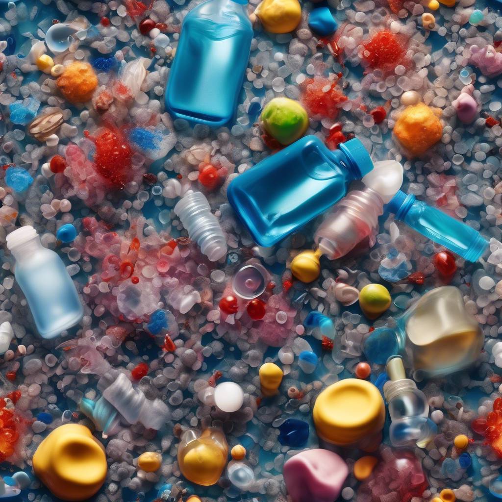 Toxic chemicals found in microplastics can be absorbed through the skin