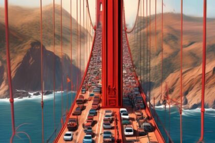 Traffic on Golden Gate Bridge disrupted by anti-Israel protesters