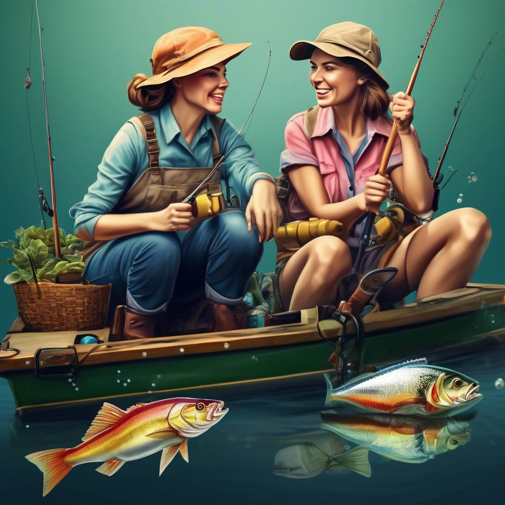 What causes the gender pay gap to be wider in investing compared to fishing?