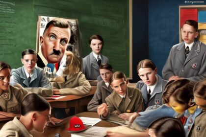 8th graders tasked with rating Nazi leader as a 'seeker of solutions' and 'ethical decision-maker' in assignment with Hitler theme