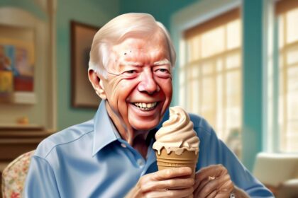 Ally says Jimmy Carter is savoring peanut butter ice cream while in hospice care