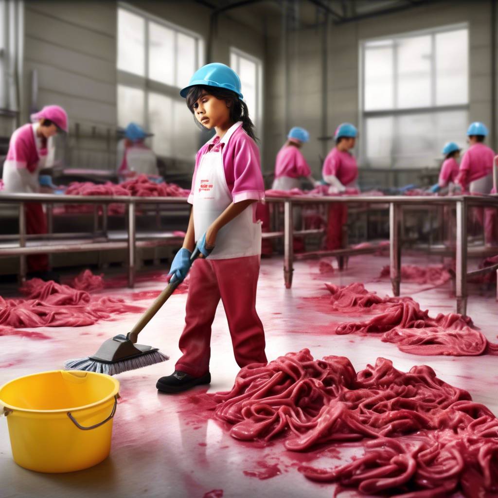 Cleaning company fined $649,000 for employing child workers at slaughterhouse
