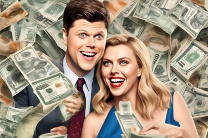 Colin Jost Playfully Admits to Using Wife Scarlett Johansson's Marvel Paycheck to Cover Ferry Expenses