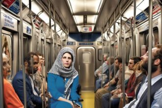 Controversial Anti-Israel Ads Cause Stir on NYC Subway Trains, MTA Criticized for Delayed Removal