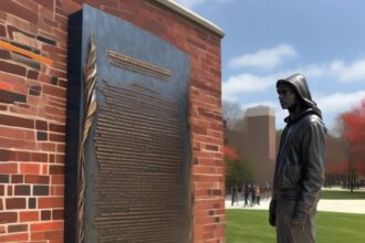Delaware student charged with hate crime for 'antisemitic tirade' and spitting on Holocaust memorial: warrant issued