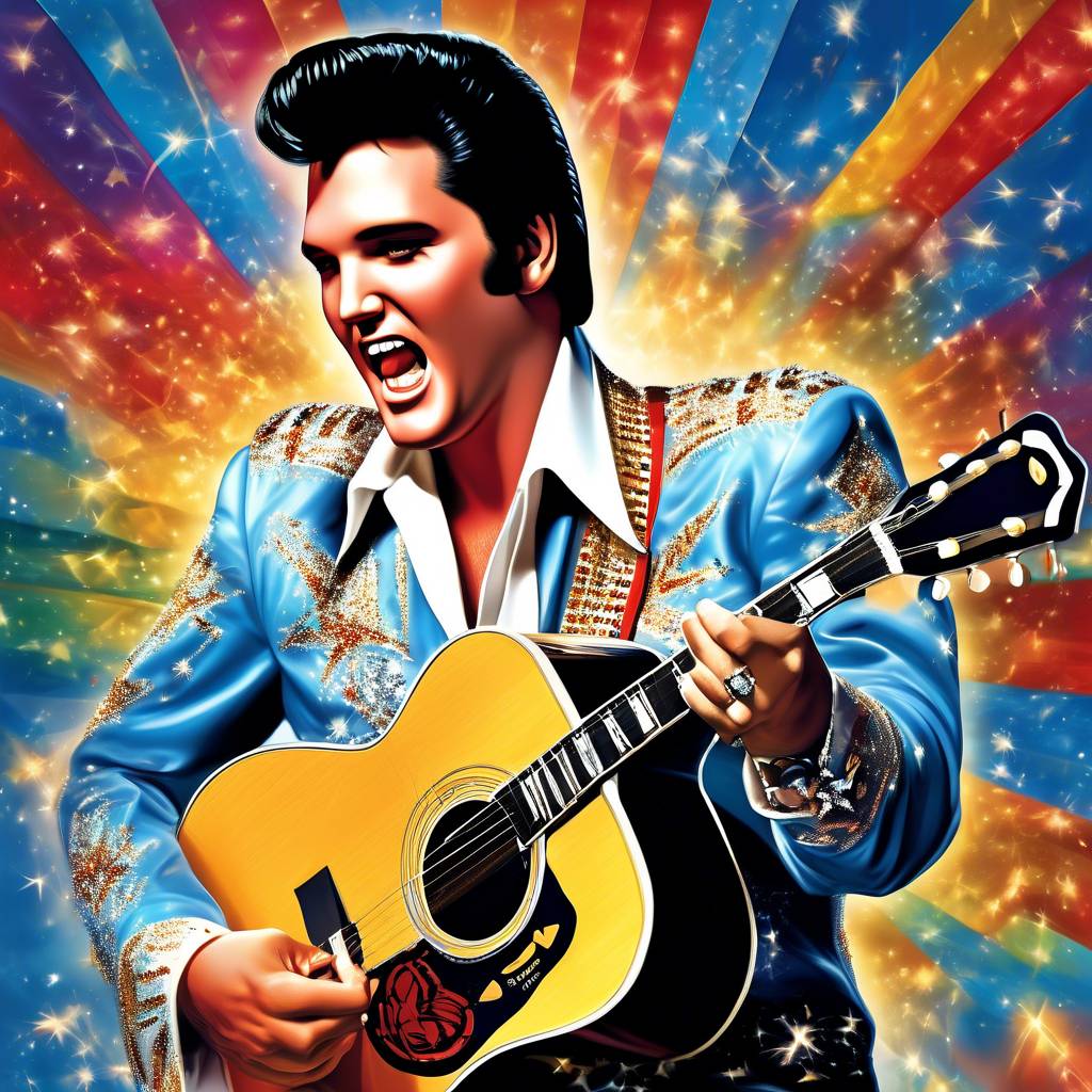 Elvis Presley's Chart-Topping Success as a Rock Star and Country Favorite