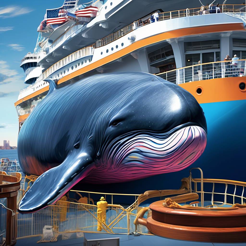 Endangered whale found caught on cruise ship's bow as it docks at New York City port
