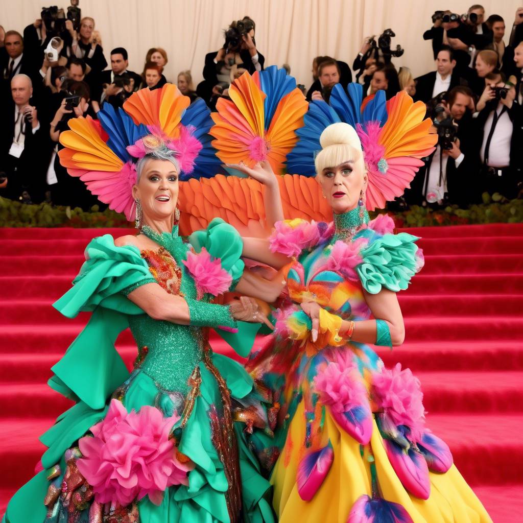 Fans and even Katy Perry's mom were tricked by a convincing fake Met Gala photo of the singer
