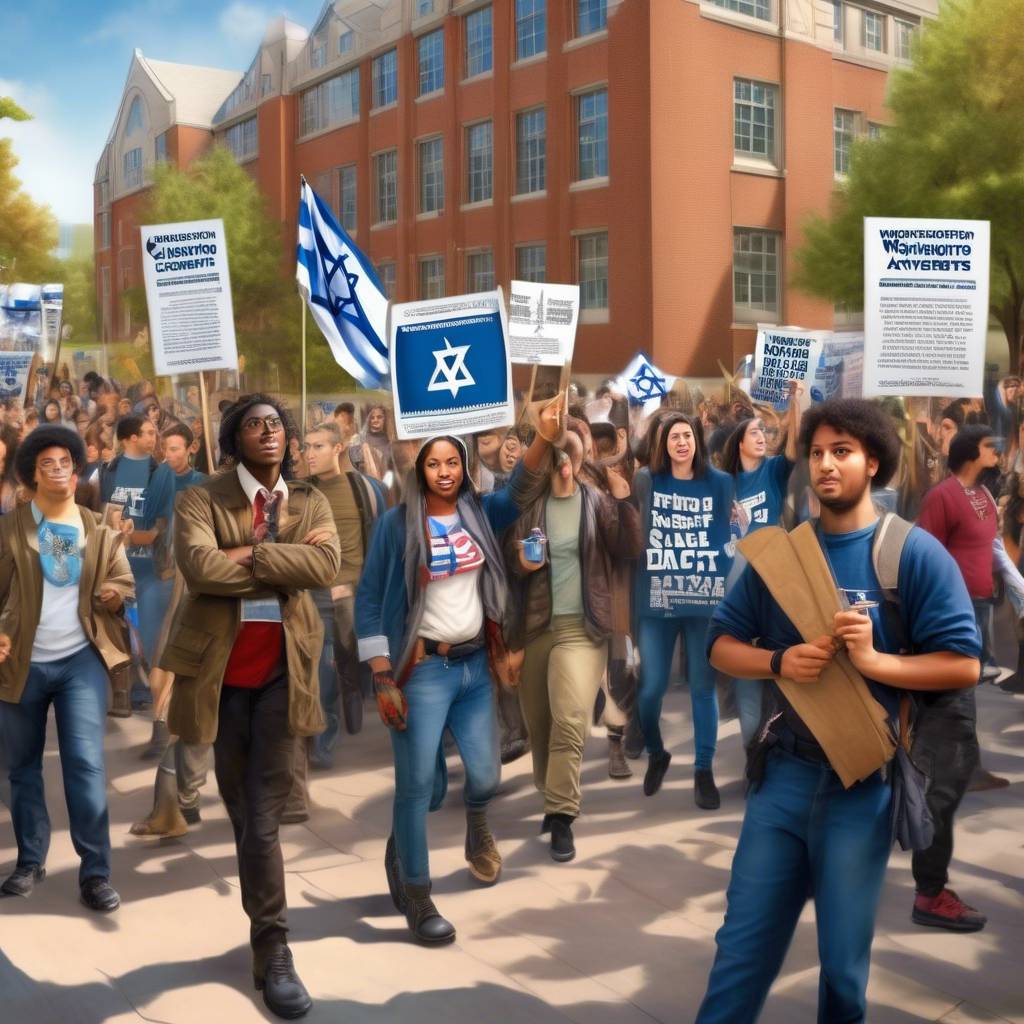 George Washington University activists critical of Israel issue fresh ultimatum as occupation of campus continues for 13th day