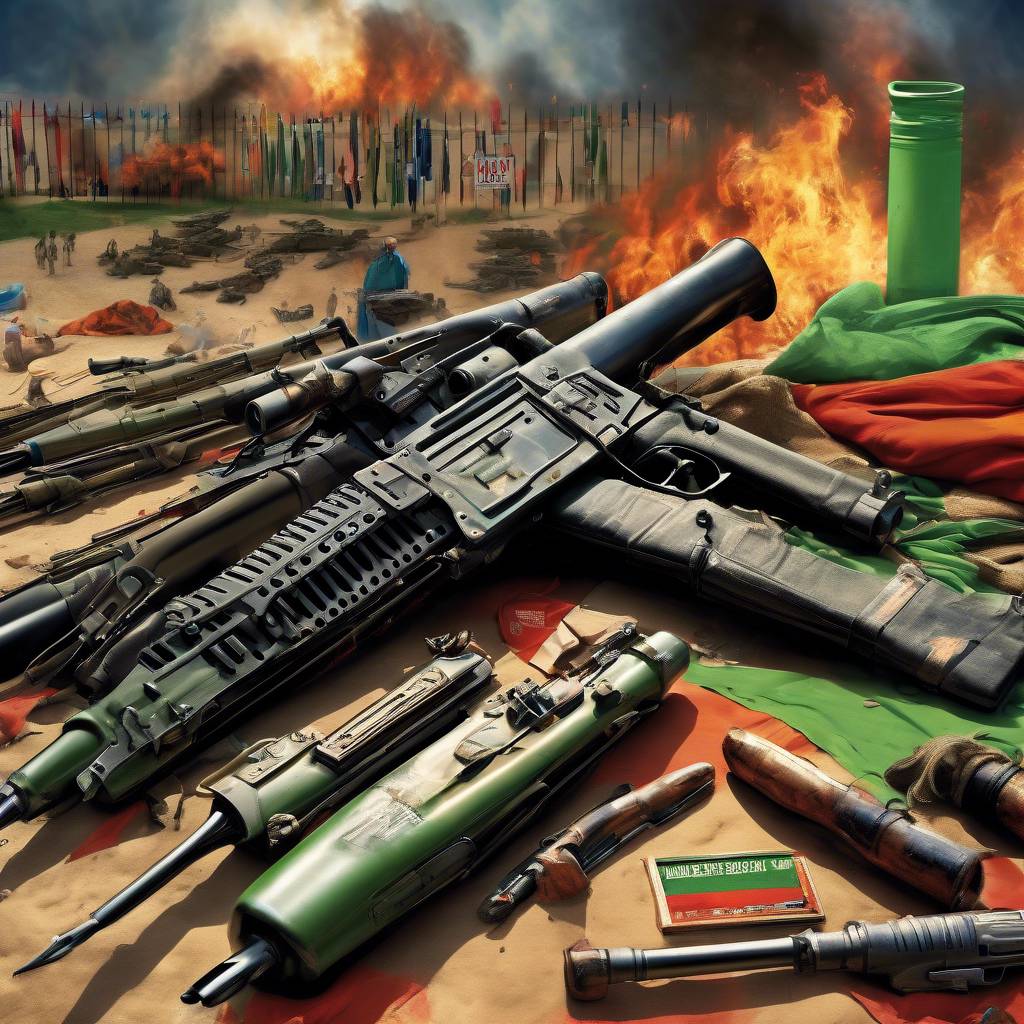 Hamas propaganda and weapons found at anti-Israel encampment at University of Texas