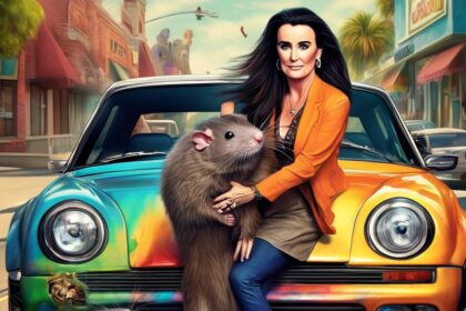 Kyle Richards Freaks Out After Finding a Rat on Her Car