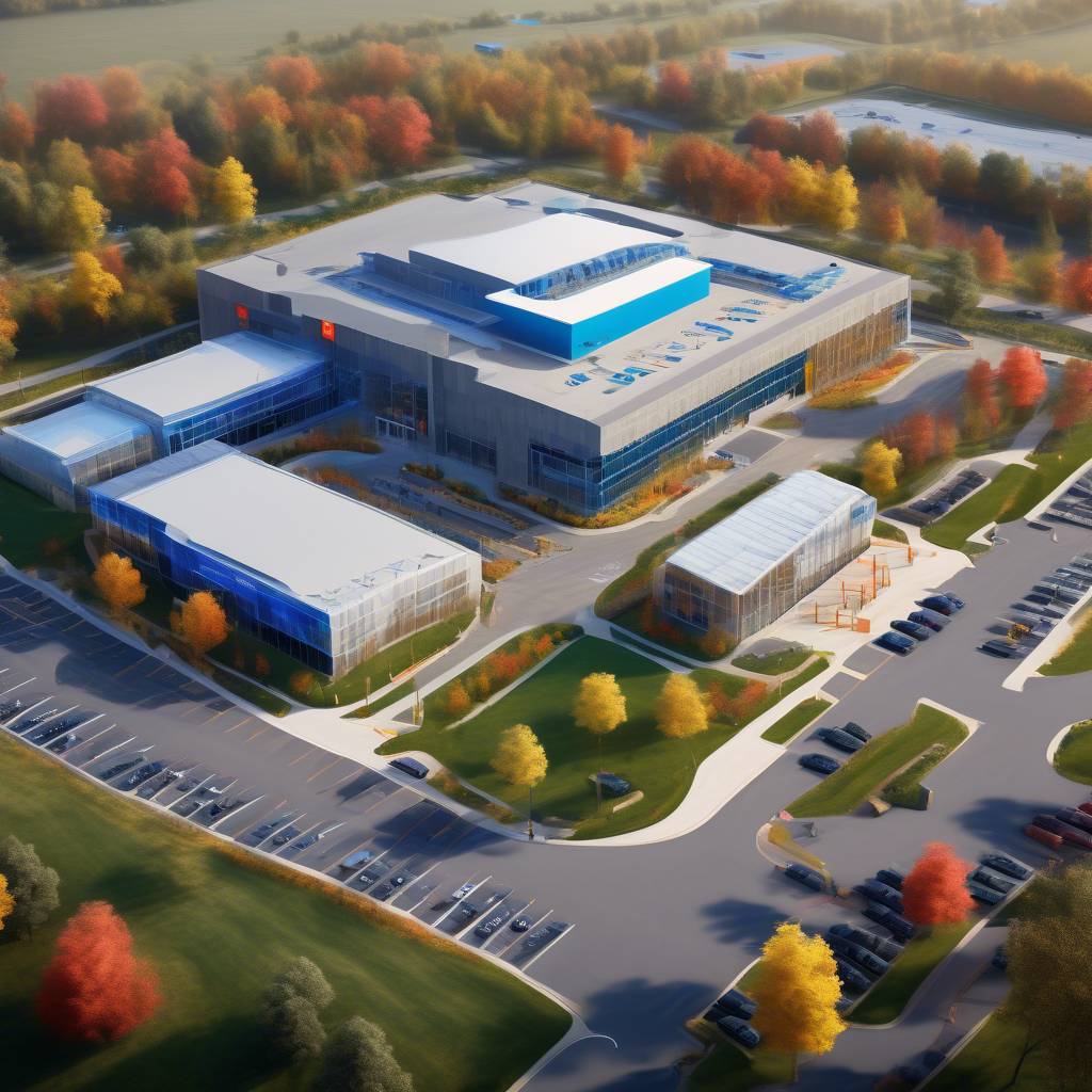Microsoft is constructing an AI hub on land in Wisconsin that was previously owned by Foxconn.