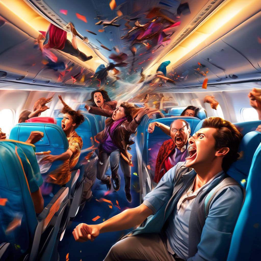 Mid-flight chaos ensues as passengers brawl over stolen seat