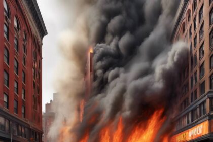 Out of Control Blaze Sweeps Through NYC Supermarket, Spreading to 4 Nearby Buildings, Resulting in Injuries to 7 and Displacement of 30 Residents