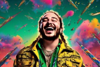 Post Malone's latest single propels him to a new chart peak in record time
