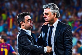 Real Madrid Manager Ancelotti Extends Support to Xavi, Rival Coach of FC Barcelona