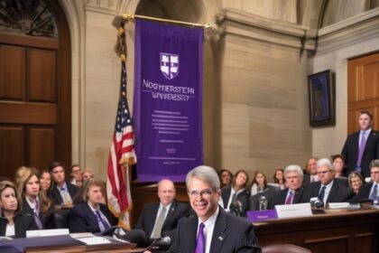 Report: Northwestern University president FINDS STRENGTH after facing House committee investigation, says watchdog group