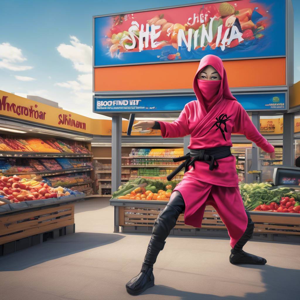 Rooftop Ninja from Michigan found living in supermarket sign for a year: "She found her home"
