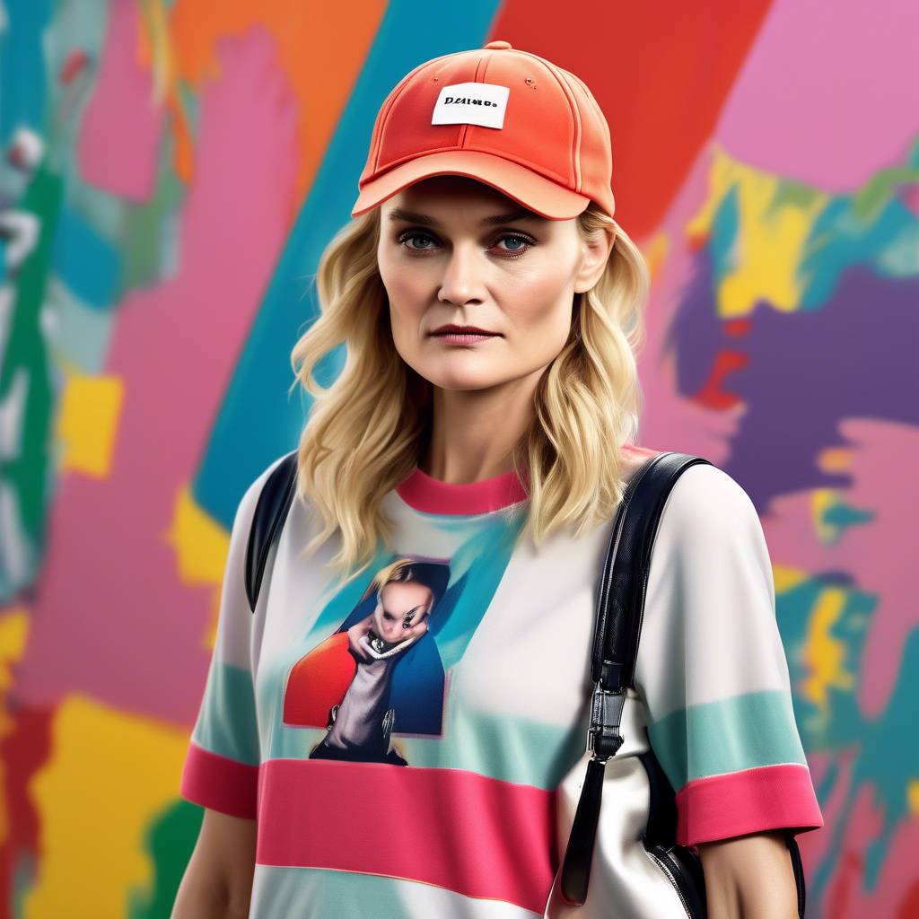 Stealing Diane Kruger's Urban-Chic Look with the Trendy $32 Cool Girl Baseball Cap