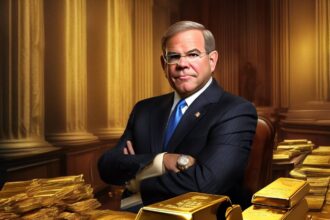 Upcoming corruption trial of Senator Bob Menendez to unveil gold-bar 'bribes'