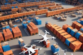 Utilizing Computer Vision Drones for Warehouse Operations